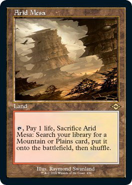 Arid Mesa (Retro Frame) 