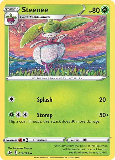 pokemon card value chilling reign TCG Sword & Shield Booster Pack (10 cards) this Pokémon cant attack KIRLIA CHILLING REIGN SET POKEMON