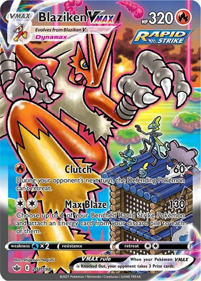 Blaziken VMAX (Alternate Art Secret) 