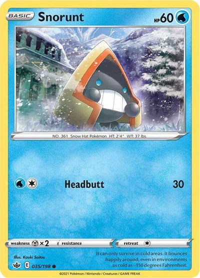 Snorunt 035/198 — Chilling Reign