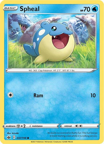 Spheal 037/198 — Chilling Reign