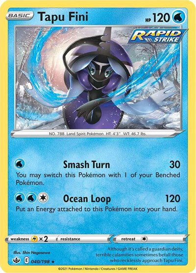 Tapu Fini 040/198 — Chilling Reign