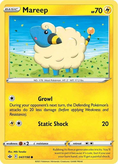 Mareep 047/198 — Chilling Reign