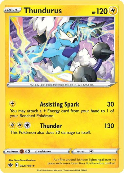 Thundurus 052/198 — Chilling Reign