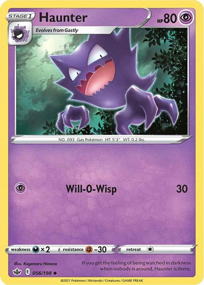 Haunter 056/198 — Chilling Reign