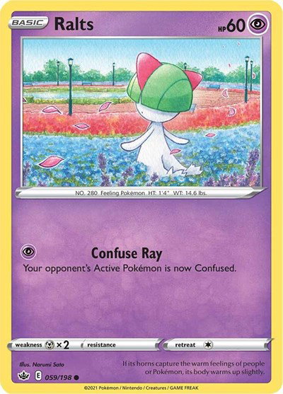 Ralts 059/198 — Chilling Reign