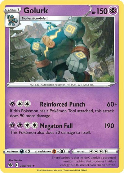 Golurk 066/198 — Chilling Reign