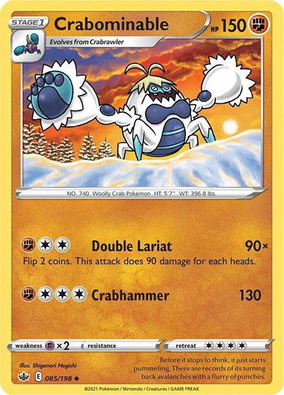 Crabominable 085/198 — Chilling Reign
