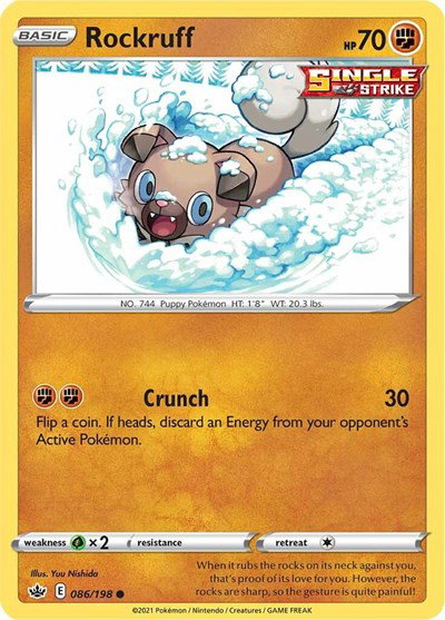 Rockruff 086/198 — Chilling Reign