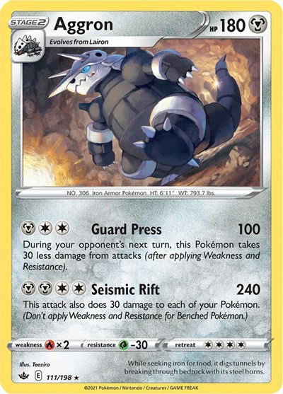 Aggron 111/198 — Chilling Reign