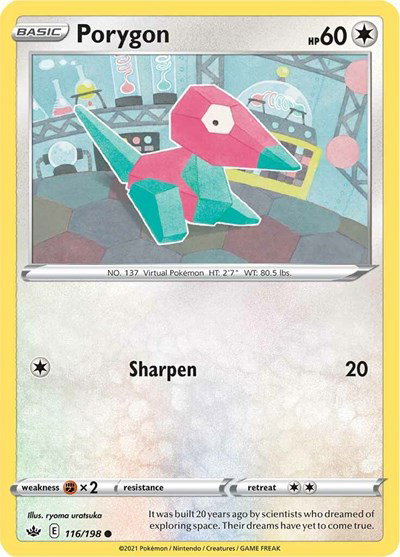 Porygon 116/198 — Chilling Reign