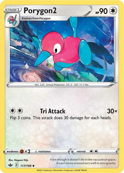 Porygon2 117/198 — Chilling Reign