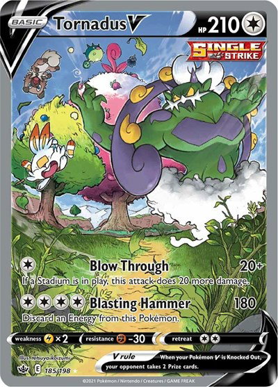 Tornadus V (Alternate Full Art) 