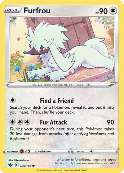 Furfrou 126/198 — Chilling Reign