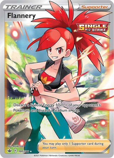Flannery (Full Art) 191/198 — Chilling Reign