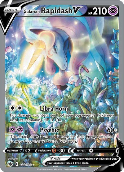 Galarian Rapidash V (Alternate Full Art) 