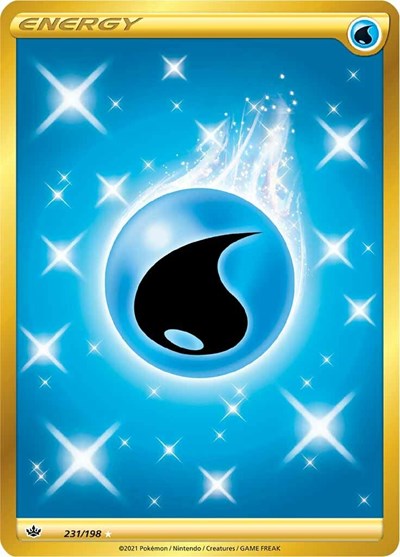 Water Energy (Secret) 231/198 — Chilling Reign