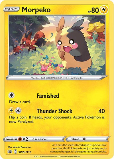 Morpeko SWSH116 — Sword & Shield Promo