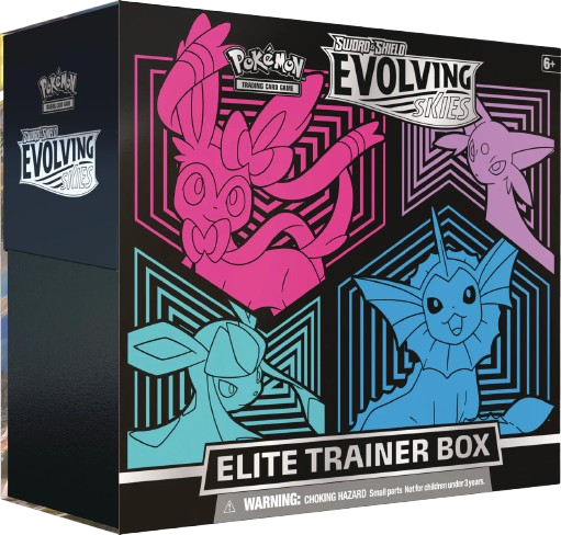 Evolving Skies Elite Trainer Box [Glaceon/Vaporeon/Sylveon/Espeon] 