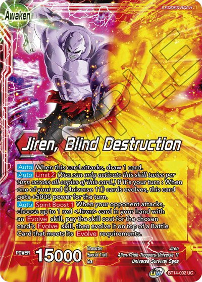 Cross Spirits - Dragon Ball Super Card List and Prices