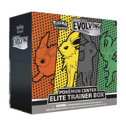 Evolving Skies Pokemon Center Elite Trainer Box [Jolteon/Flareon/Umbreon/Leafeon] (Exclusive) 