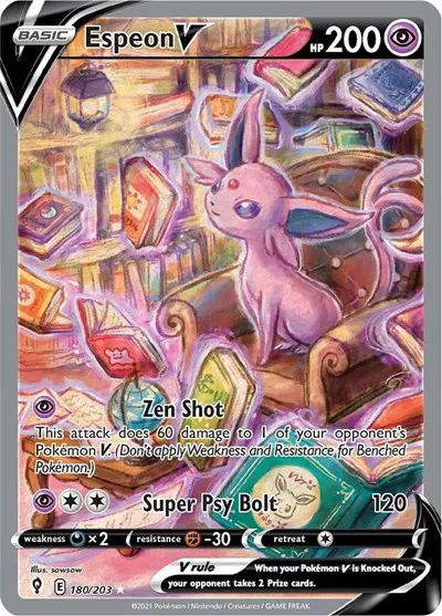 Espeon V (Alternate Full Art) — front