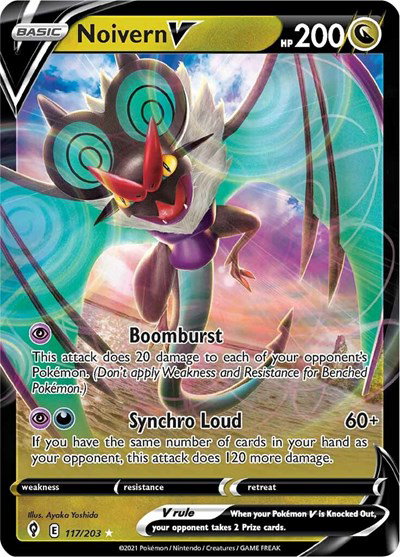 Noivern V 117/203 — Evolving Skies