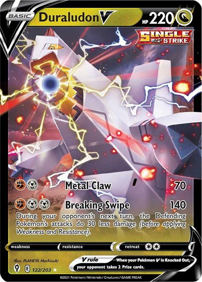 Duraludon V 122/203 — Evolving Skies