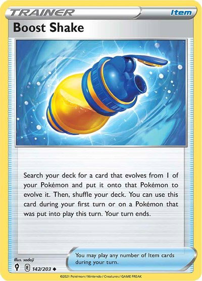 Boost Shake 142/203 — Evolving Skies