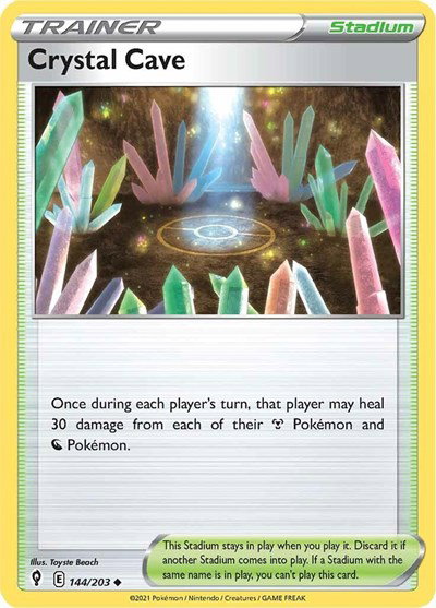 Crystal Cave 144/203 — Evolving Skies