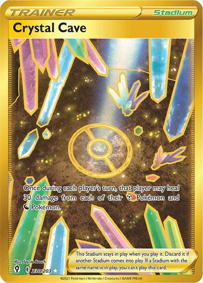 Crystal Cave (Secret) 230/203 — Evolving Skies