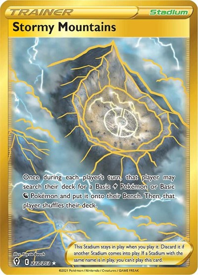 Stormy Mountains (Secret) 232/203 — Evolving Skies