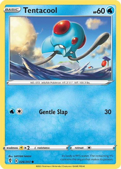 Tentacool 026/203 — Evolving Skies