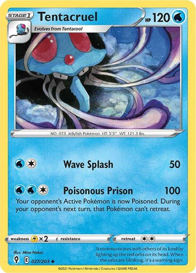 Tentacruel 027/203 — Evolving Skies