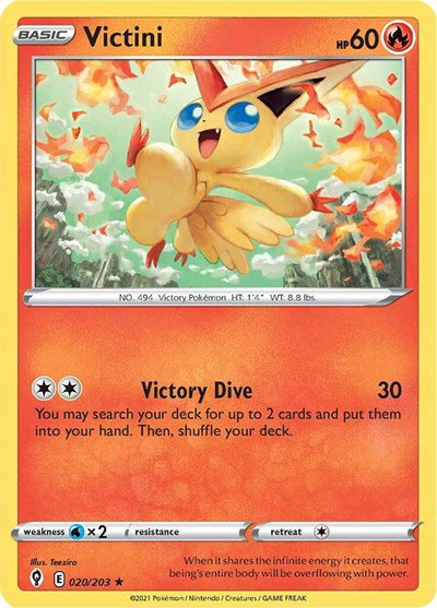 Victini 020/203 — Evolving Skies