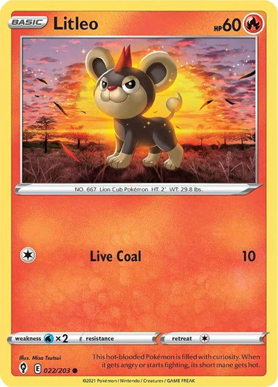 Litleo 022/203 — Evolving Skies