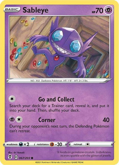 Sableye 067/203 — Evolving Skies