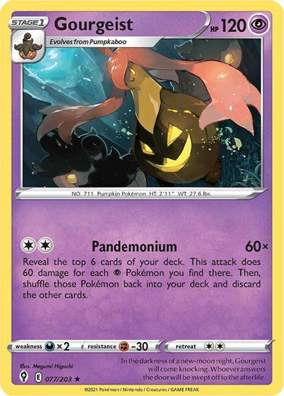 Gourgeist 077/203 — Evolving Skies