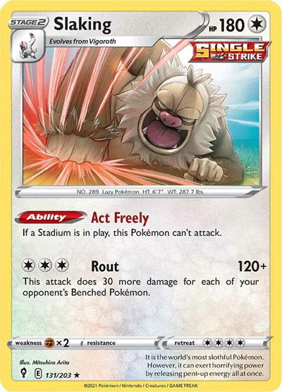 Slaking 131/203 — Evolving Skies
