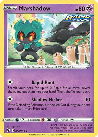 Marshadow 080/203 — Evolving Skies