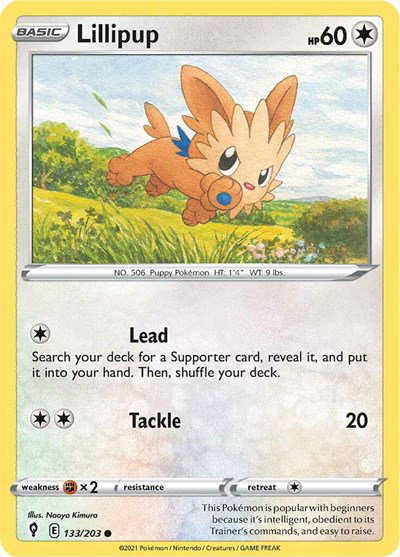 Lillipup 133/203 — Evolving Skies