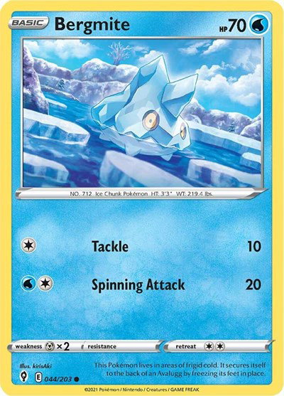 Bergmite 044/203 — Evolving Skies