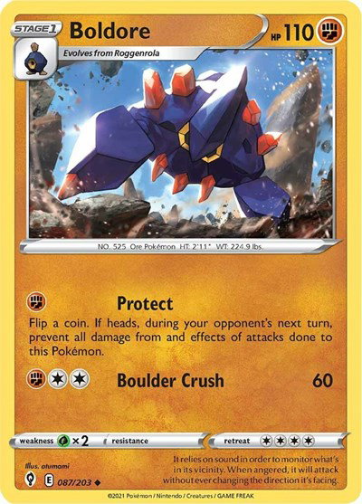Boldore 087/203 — Evolving Skies