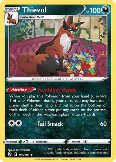 Thievul 105/203 — Evolving Skies