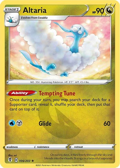 Altaria 106/203 — Evolving Skies