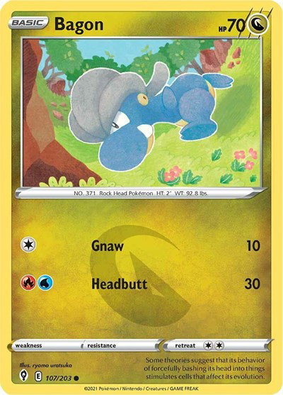 Bagon 107/203 — Evolving Skies