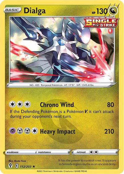Dialga 112/203 — Evolving Skies