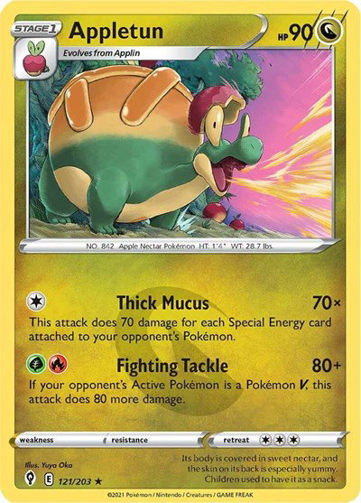 Appletun 121/203 — Evolving Skies