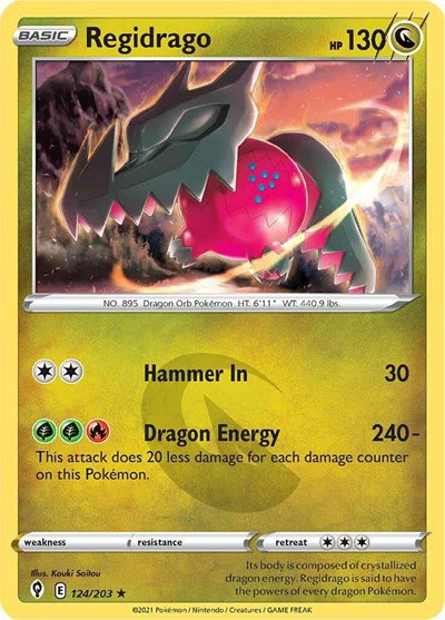 Regidrago 124/203 — Evolving Skies