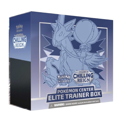 Chilling Reign Pokemon Center Elite Trainer Box [Ice Rider Calyrex] (Exclusive) 